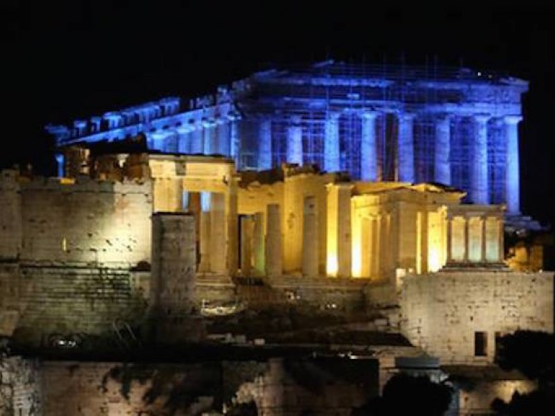 Μια Ακρόπολη στα Μπλε απόψε!