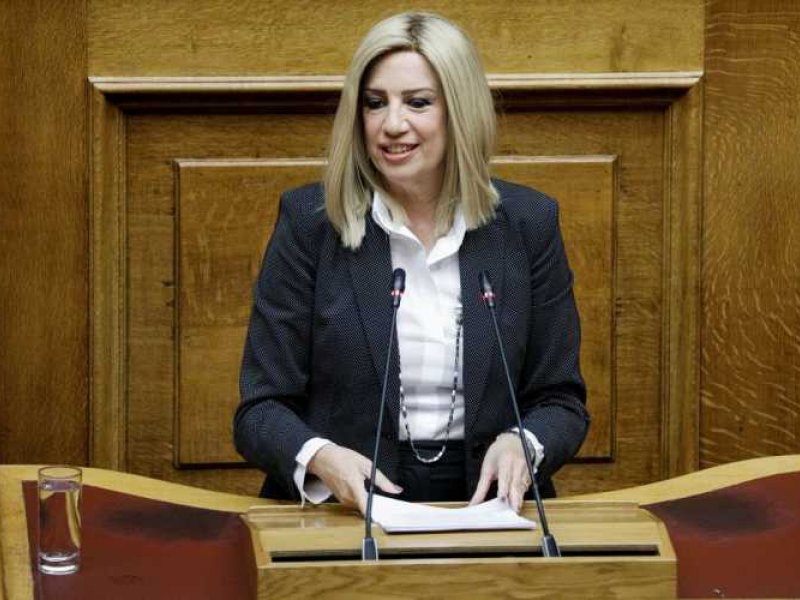 Φώφη Γεννηματά: Η Κυβέρνηση εξυπηρετεί την ιδιωτική εκπαίδευση