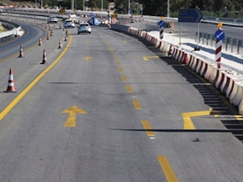 Κλειστή η εθνική οδός Πατρών - Πύργου την Τρίτη