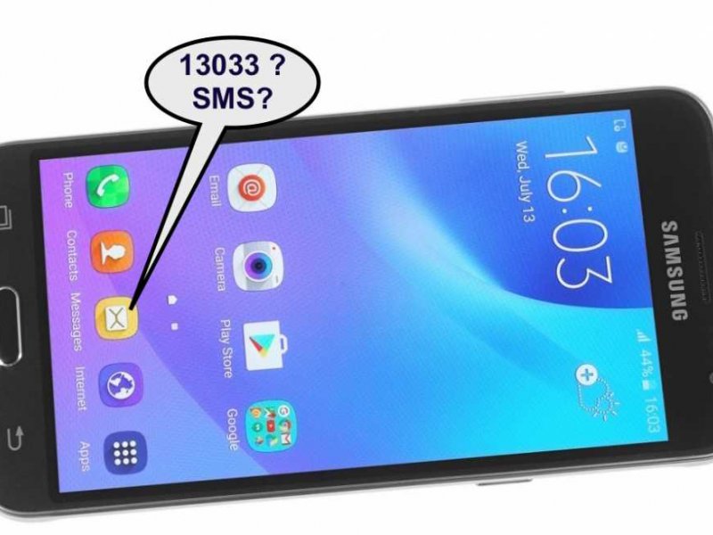 Αποστολή SMS στο 13033 και σε άλλους 5ψήφιους αριθμούς για παλαιές εκδόσεις Android