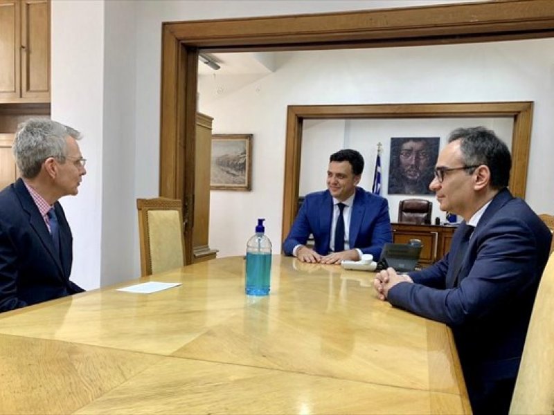 Συνάντηση Κικίλια- Πάιατ: Έρχονται 200.000 τεστ αντισωμάτων στη χώρα