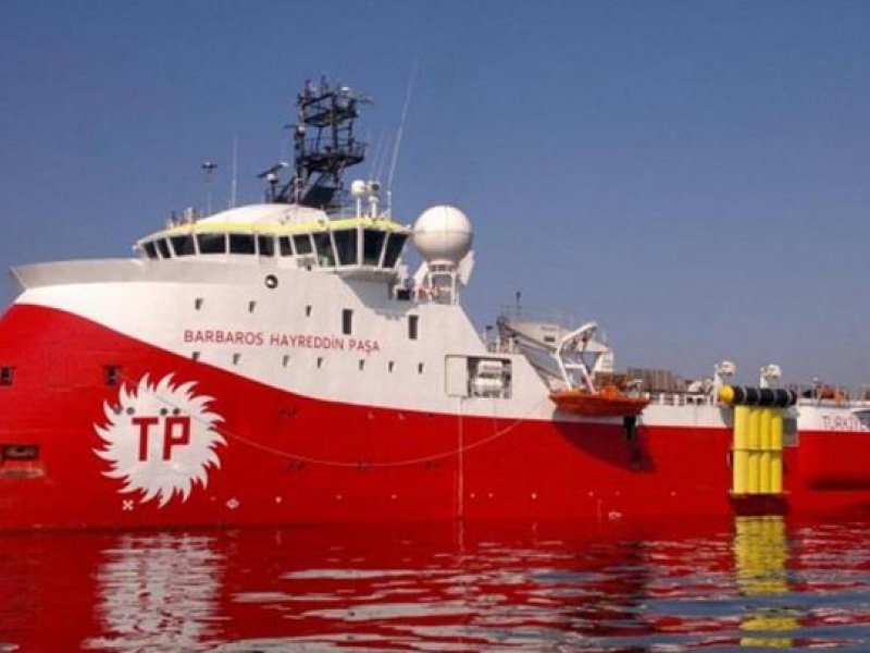 Παραμένει στην Αμμόχωστο το Barbaros – Συναγερμός στην Κύπρο