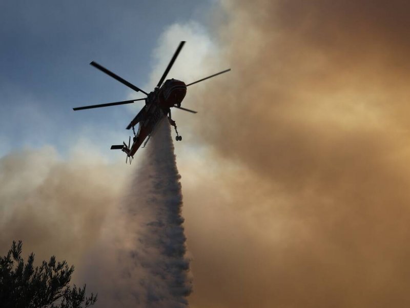 Φωτιά σε δασική έκταση στην Επίδαυρο - Στο σημείο ισχυρές δυνάμεις