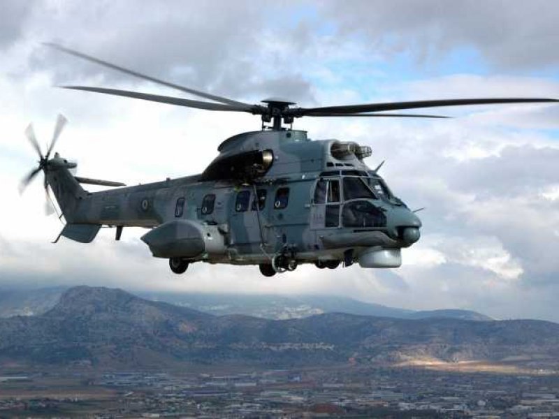 Λευτέρης Αυγενάκης. Super Puma.