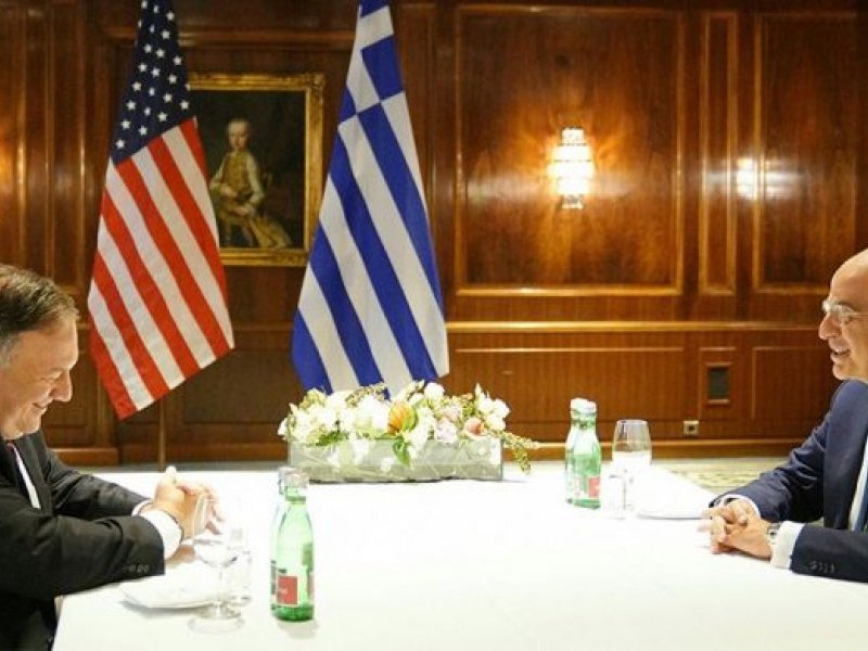 Πομπέο: Ισχυρή η σχέση ΗΠΑ-Ελλάδας – Άμεση ανάγκη να μειωθεί η ένταση στην Ανατολική Μεσόγειο