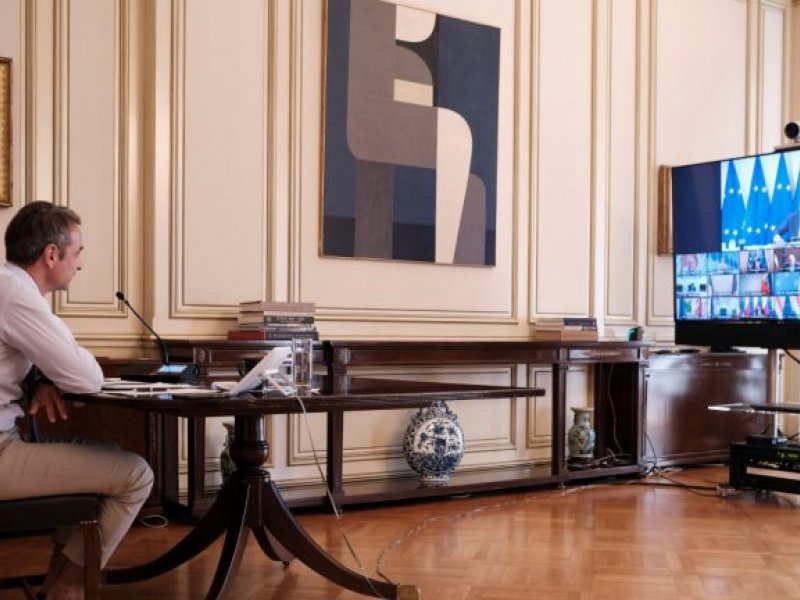 Μητσοτάκης προς ευρωπαίους ηγέτες: Μόνη διαφορά με την Τουρκία η υφαλοκρηπίδα