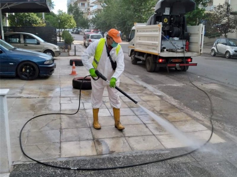 Δήμος Αθηναίων: Μεγάλη επιχείρηση απολύμανσης