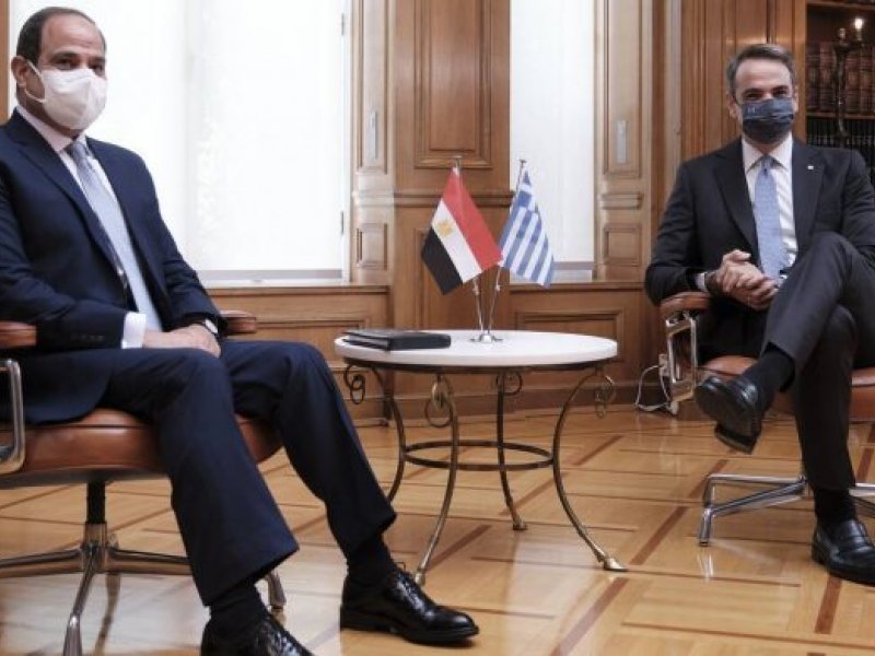 Συνάντηση Μητσοτάκη με Αλ Σίσι: Θεμέλιο ειρήνης η συνεργασία με Αίγυπτο