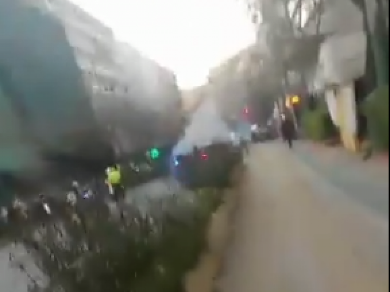 Ένταση και χημικά στην Πανεπιστημίου στη συγκέντρωση για τον Κουφοντίνα