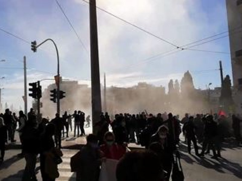 Επεισόδια στο πανεκπαιδευτικό συλλαλητήριο στην Αθήνα