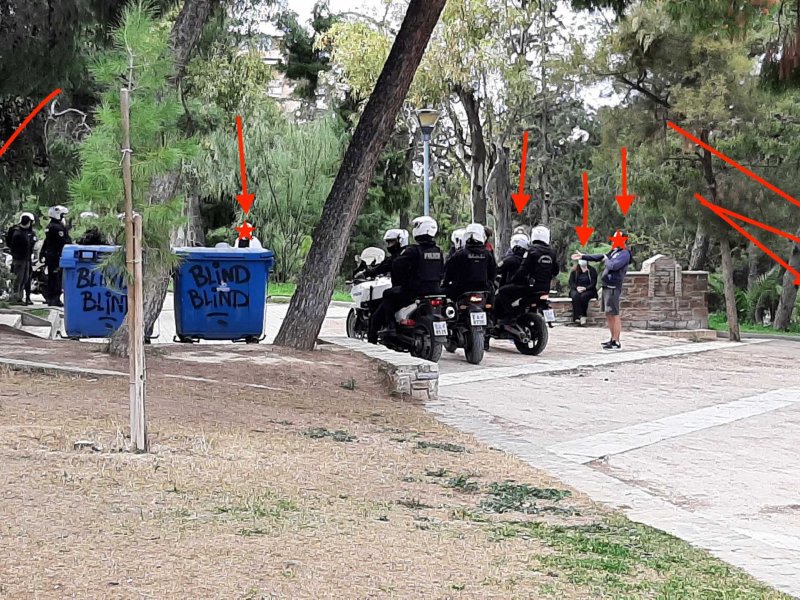 Ταυτοποιήθηκαν οι δράστες της επίθεσης κατά των αστυνομικών στη Νέα Σμύρνη (φωτό - parody)