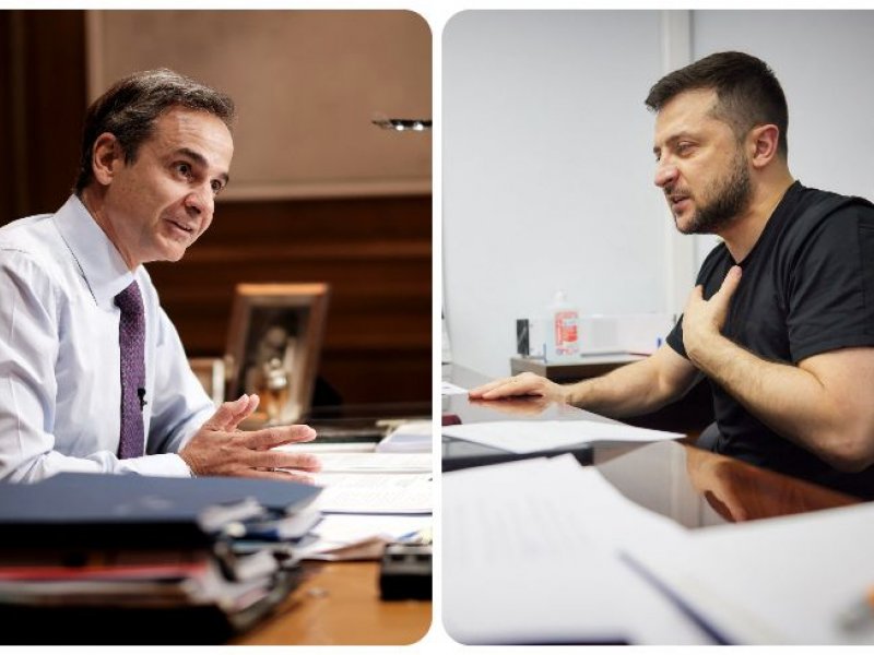Πρόσκληση Μητσοτάκη σε Ζελένσκι να μιλήσει στην Ελληνική Βουλή