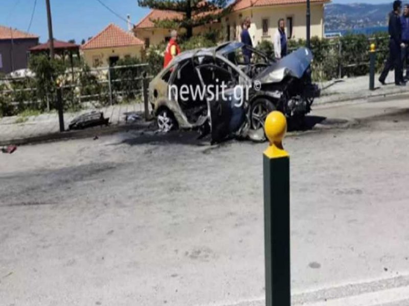 Κεφαλονιά: Φλεγόμενος 