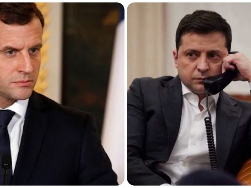 «Επίθεση» Ζελένσκι προς Μακρόν: «Μου είπε να παραχωρήσω εδάφη για να τελειώσει ο πόλεμος» - Διάψευση από τη γαλλική Προεδρία