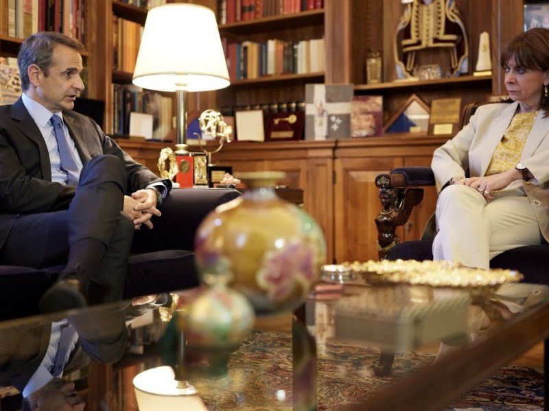 Μητσοτάκης προς Σακελλαροπούλου: Πανεθνικό σχέδιο εξοικονόμησης ρεύματος
